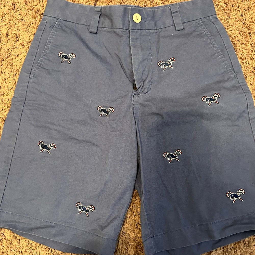 Vineyard Vines Boys Size 8 Christmas Shorts